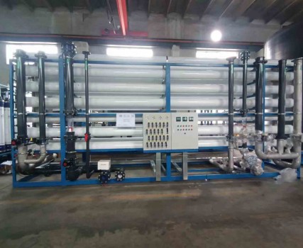 140T反滲透設備+40T反滲透設備+加藥設備+清洗設備